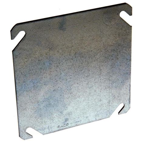 metal electrical box covers|electrical box flat blank cover.